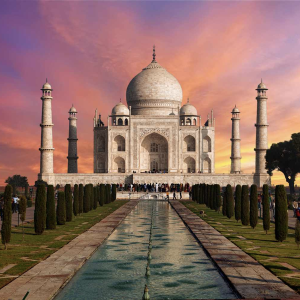 Iconic Taj Mahal